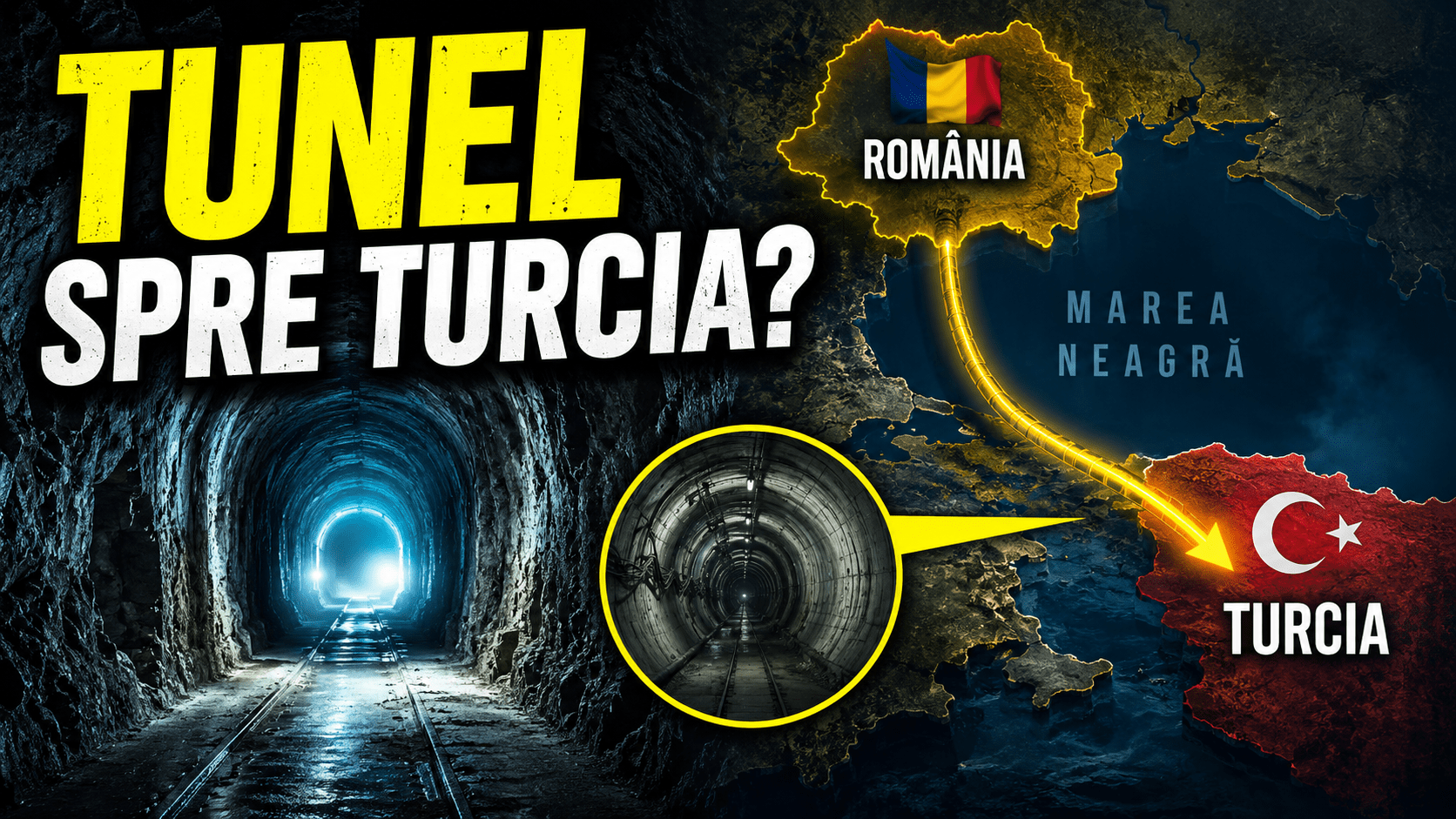 tunelul secret dintre România și Turcia